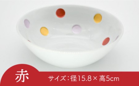  肥前吉田焼 深皿ボウル赤/青/グレー3点セット NAZ207 