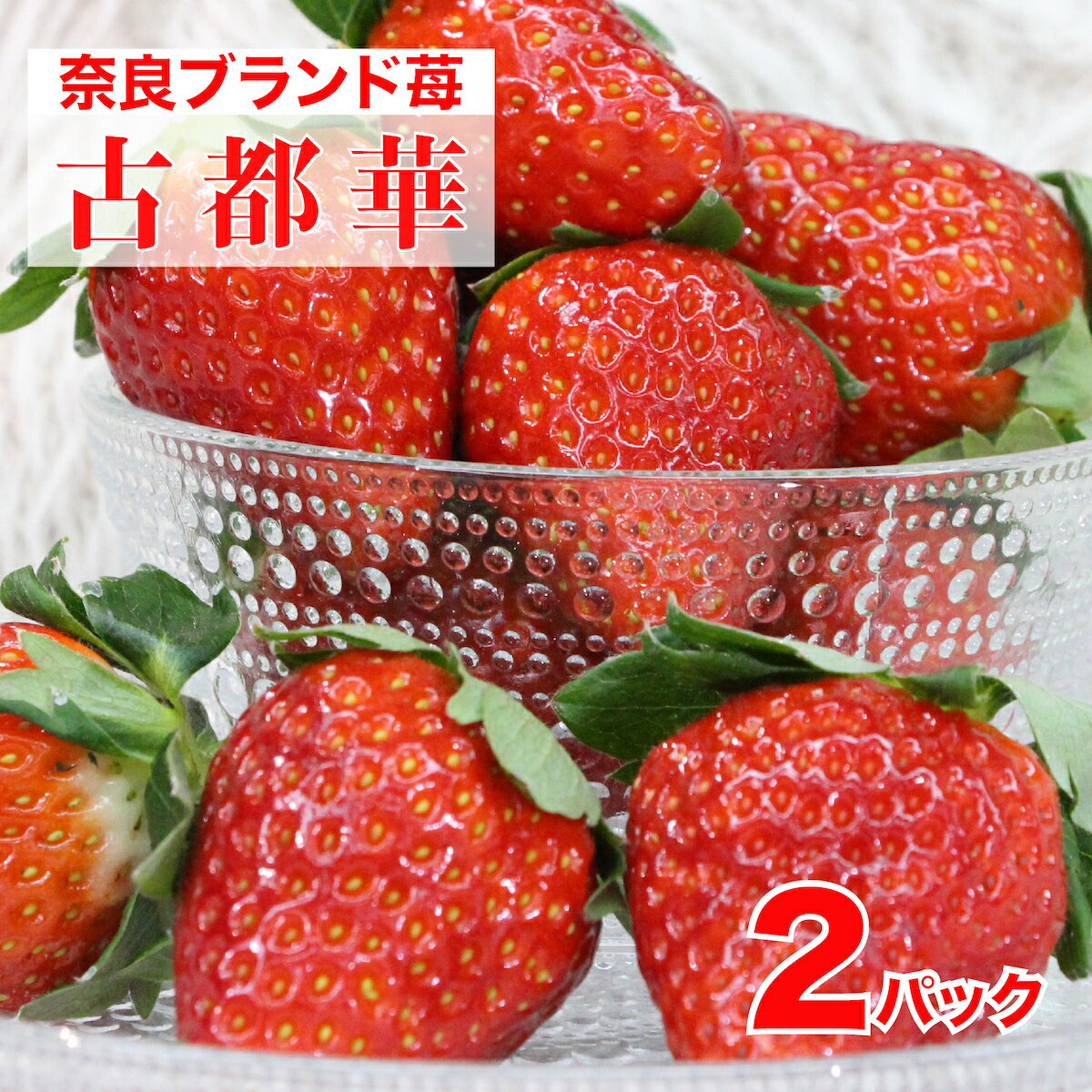 【ふるさと納税】【2026年発送先行予約】苺 古都華 ことか 約270g 2パック 合計約540g いちご 奈良 奈良県産 500g 以上 イチゴ ストロベリー 人気 おすすめ 高評価 果物 ブランド苺 ブランドいちご 甘い 香り 糖度 高い 濃厚 酸味 おいしい お得 量 くだもの フルーツ