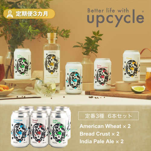 【定期便3カ月】サスティナブル・クラフトビール　飲み比べ3種　6本セット お酒 クラフトビール ギフト おうち時間 グランピング キャンプ プレゼント 地ビール 神奈川県 海老名市 送料無料