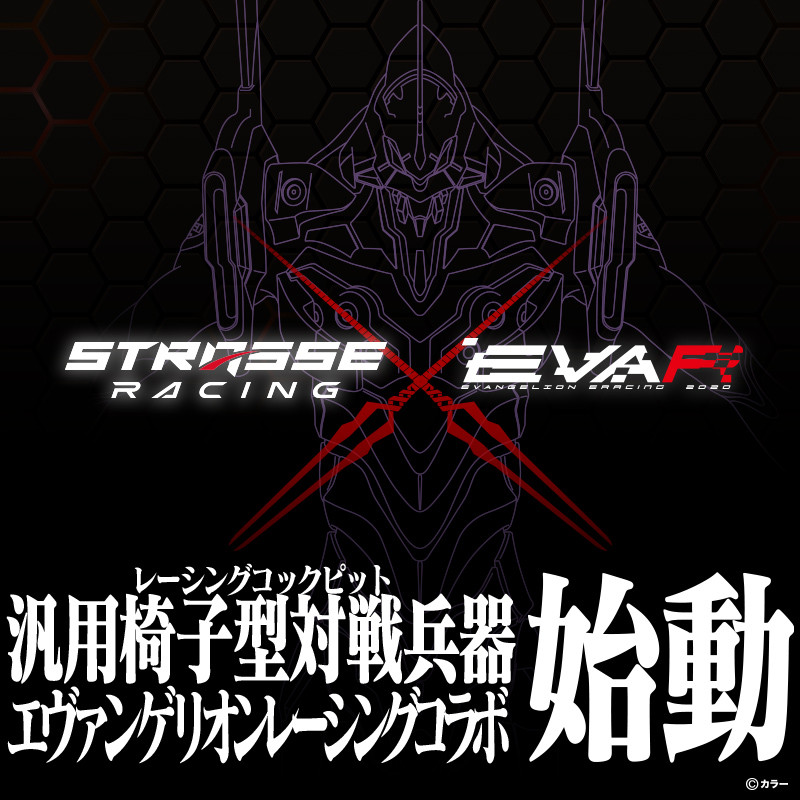 
                  STRASSE RCZ01 TYPE EVA RACING レーシングコックピット シート付 ／ コスティック エヴァンゲリオン エヴァ コラボ 初号機モデル 公式ライセンス商品 奈良県 御所市
                