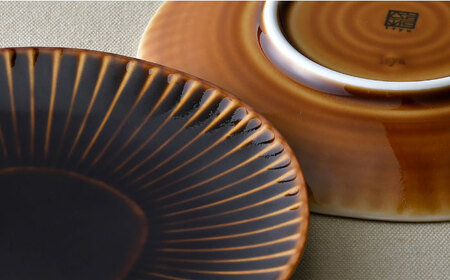 【波佐見焼】しのぎ 中皿 3colors 3枚セット 食器 皿 【一龍陶苑】 [CC19]  波佐見焼