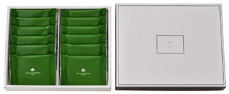 【クレーム デ ラ クレーム】クリスピーチョコヴァッフェル抹茶（１２枚）