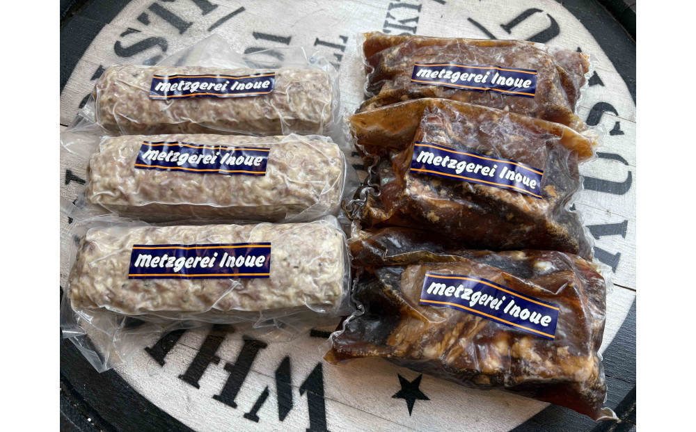 メツゲライ・イノウエ　特製角煮、特製ミートローフ3個セット