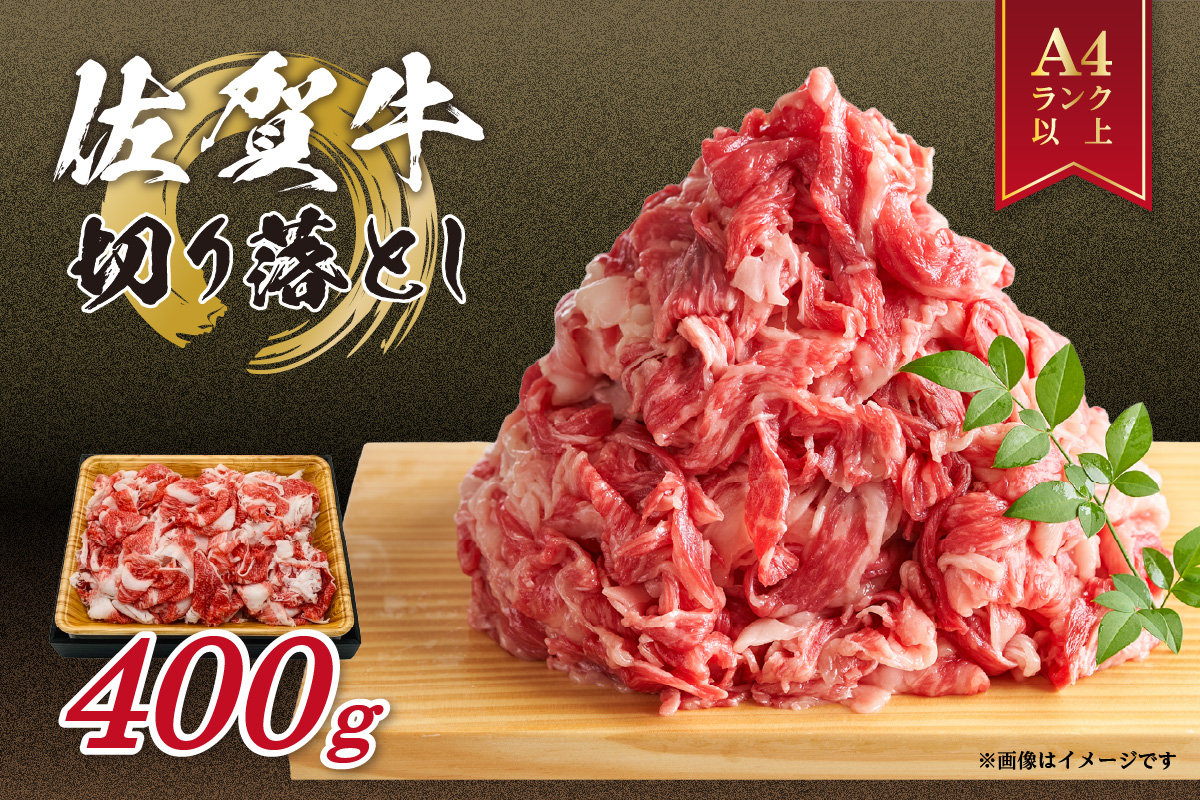 佐賀牛 訳あり 切り落とし 400g 159-J2428