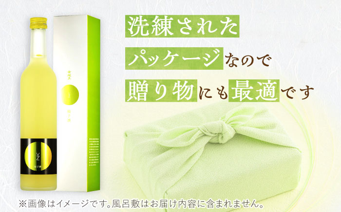 女城主 柚子酒 500ml / 日本酒 お酒 地酒 清酒 果実酒 / 恵那市 / 岩村醸造 [AUAK010]