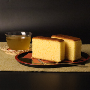 昔ながらのカステラ 1本 小（9cm × 27cm） 兎月園 カステラ 和菓子 はちみつ 静岡県三島市