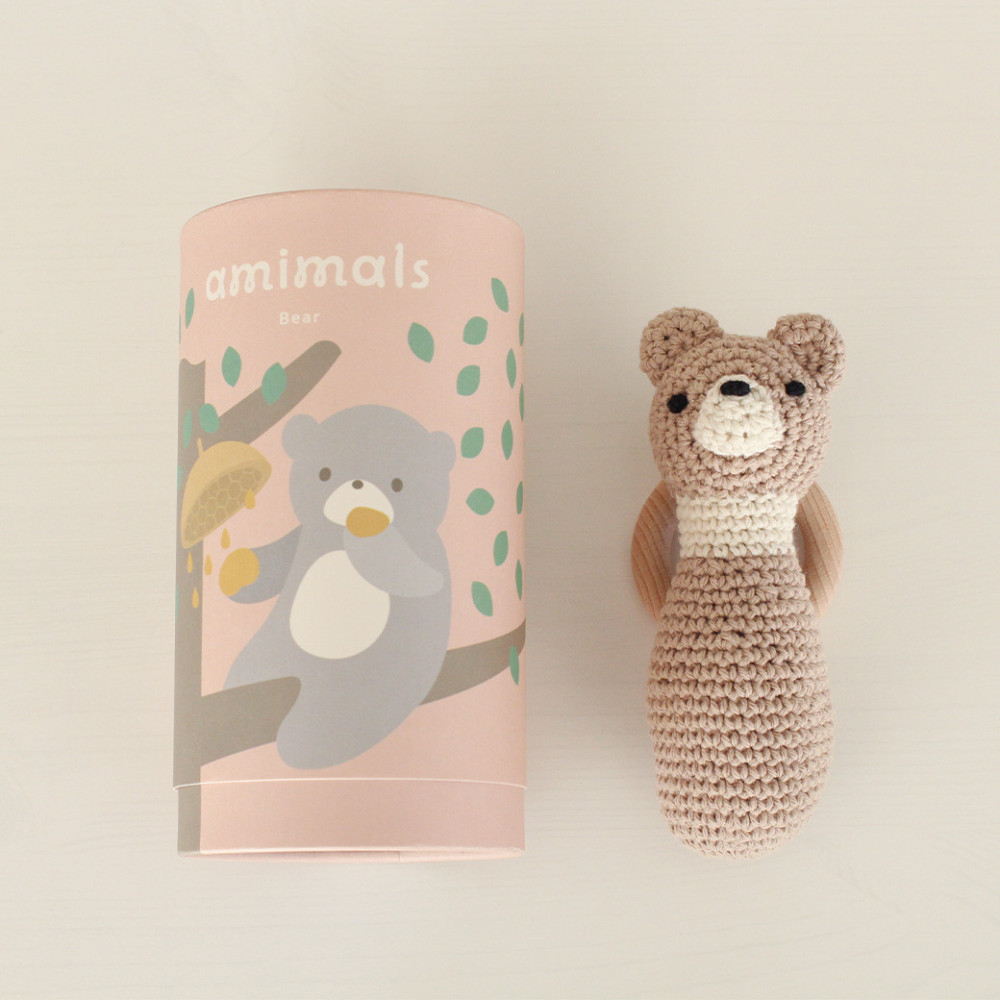 HOPPL（ホップル）amimals（アミマルズ） ラトル Bear