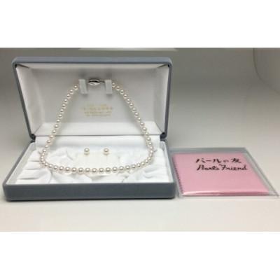 ふるさと納税 志摩市 老舗の真珠専門店・高品質 アコヤ真珠 ネックレスセット 6.5〜7.0ミリ イヤリング |  | 02