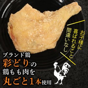 室戸の恵み！海洋深層水の塩で味付け！初音の鶏もも肉からあげ【６本】 _hn018