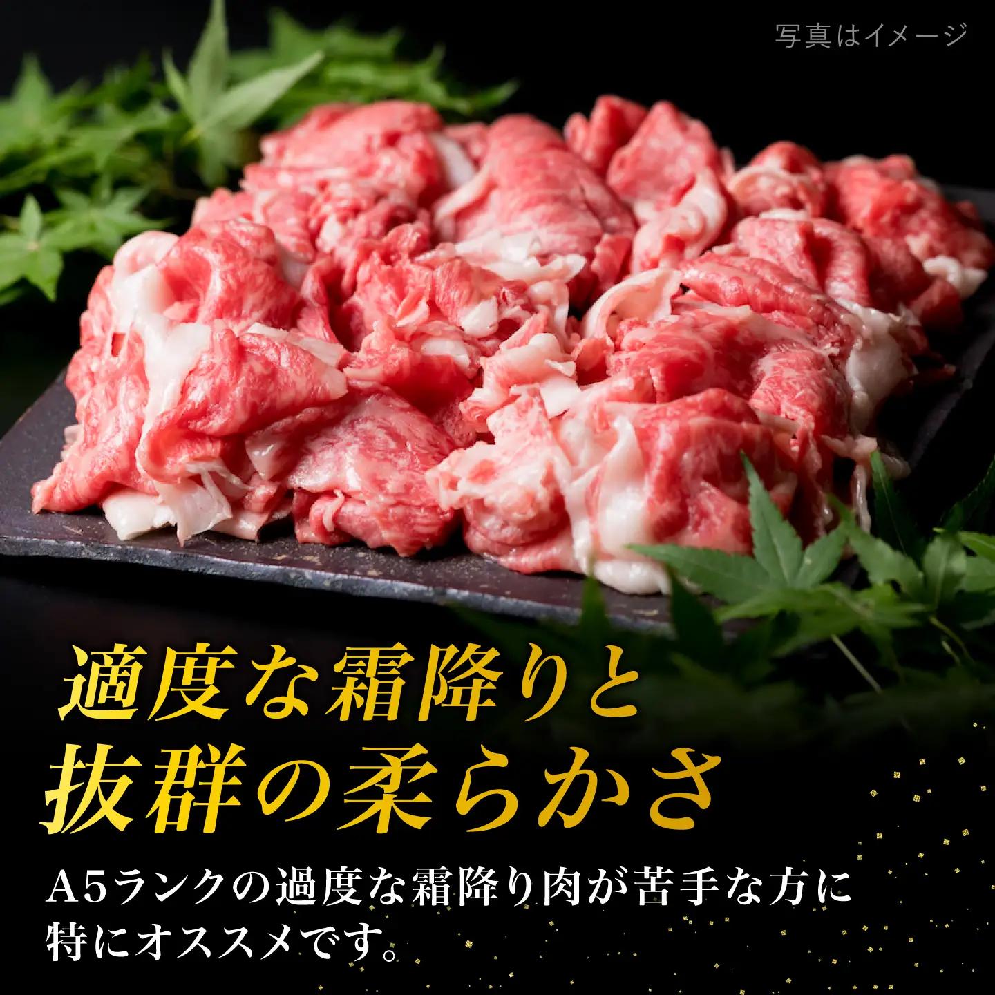 黒毛和牛 牛肉切り落とし 250g 4P 計1kg もも バラ ミックス A4  [ACA031] 牛肉切り落とし