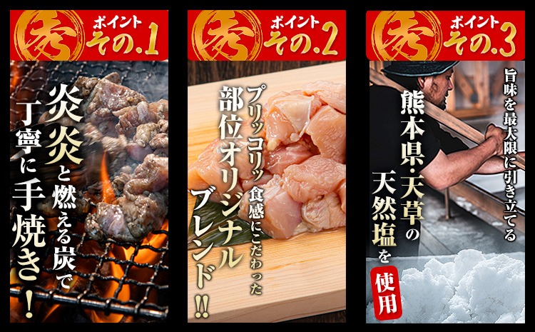 鶏 炭火焼き 焼き鳥 冷凍 選べる1~4袋《30日以内に出荷予定(土日祝除く)》熊本県 御船町 とり 鶏肉 国産 おつまみ ごはん 簡単調理 ボイル 送料無料 ---mifune_lcl_80_1---