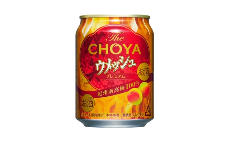 チョーヤ梅酒 TheCHOYA ウメッシュ 250ml缶×24本【igge0014】