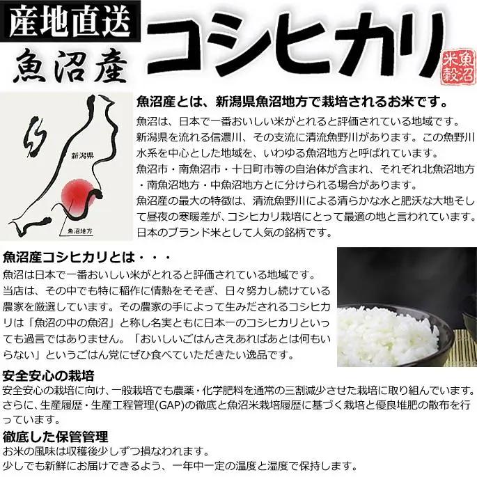 お米マイスター厳選！魚沼産コシヒカリ５kg×３ヶ月毎月発送 定期便 新潟県 精米 白米