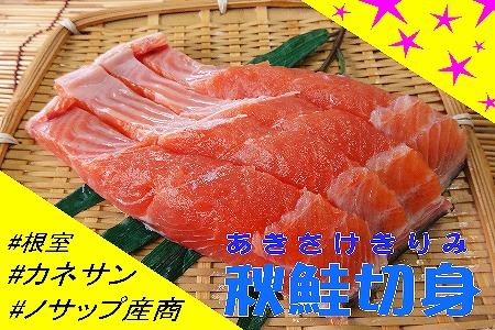 【北海道根室産】生冷凍秋鮭切身3切×7P B-59008