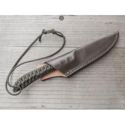 ふるさと納税 南国市 土佐鍛 アウトドアナイフ TRIPPIN【濃緑・ケース:チョコ色】 |  | 03