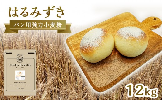 
パン用 強力小麦粉「はるみずき」12kg
