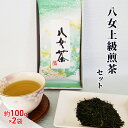 【ふるさと納税】お茶 八女茶 約100g×2袋 緑茶 茶葉 上級 煎茶 星野茶　【お茶・緑茶】