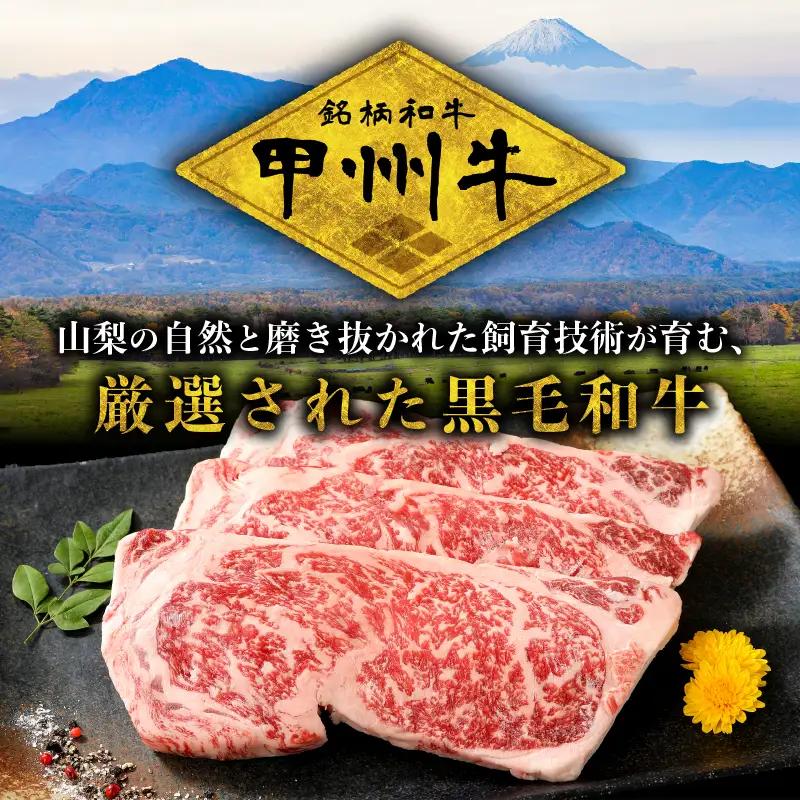 【緊急支援品】 甲州牛100％ハンバーグ 山梨県 北杜市産 180g×4ヶ入 [h021]