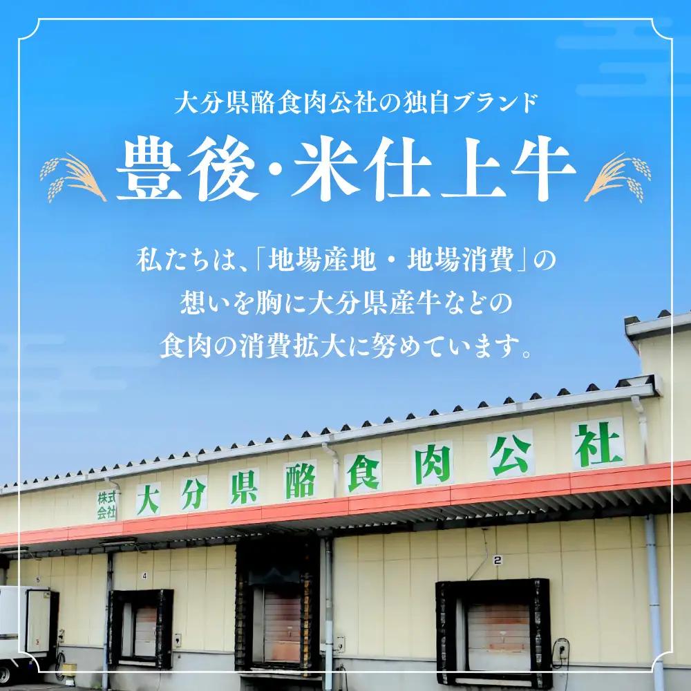 焼肉【豊後・米仕上牛】焼肉食べ比べ(500g)