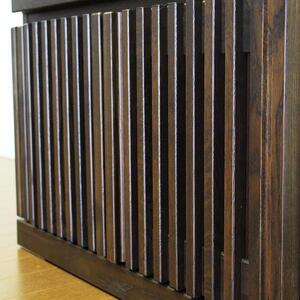 仏壇台 仏壇下台 お仏壇 大川家具 完成品 60cm 幅60cm ミニ仏壇 小型仏壇 日本製 AKBU-02-60L ブラウン