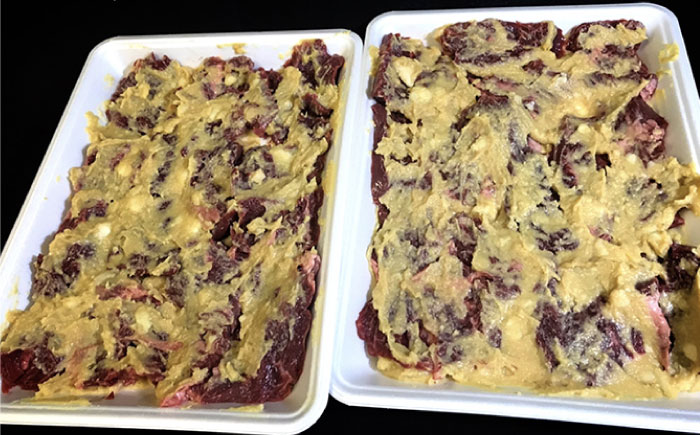 【3回定期便】長崎牛 サガリ 肉 600g 西京噌漬け / 南島原市 / はなぶさ [SCN073]