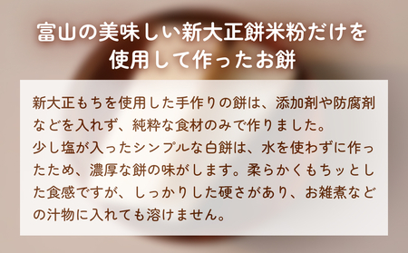 とぼ餅（白餅）450g×1袋 富山県 氷見市 餅 モチ 冷凍 新大正もち お正月