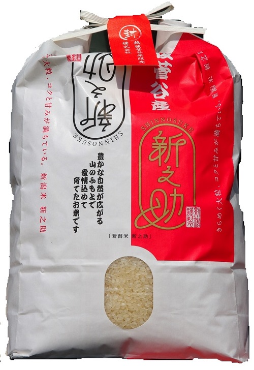 令和6年産 新潟県産 越後菅谷 新之助 5㎏【 新潟県産 新発田産 米 5kg 越後菅谷 新之助 数量限定 】D18-02