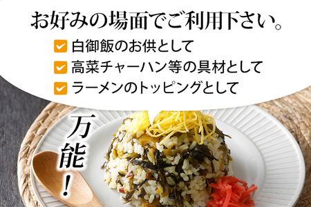 辛子高菜 240g×2パック（480g） 山賊の高菜