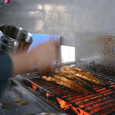 ふるさと納税 瀬戸内市  焼き あなご 240gと舌平目 煮付け 2尾  セット  [No.5735-0282] |  | 01