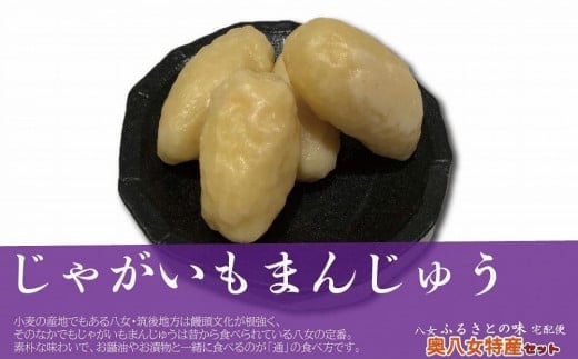 九州福岡・八女ふるさとの味 奥八女特産セット お惣菜 和食 グルメ がめ煮 じゃがいも饅頭 だご汁 しそ味噌 姫まんじゅう 詰め合わせ セット お茶請け 味噌 ご飯のお供 おやつ 惣菜 九州 福岡 八