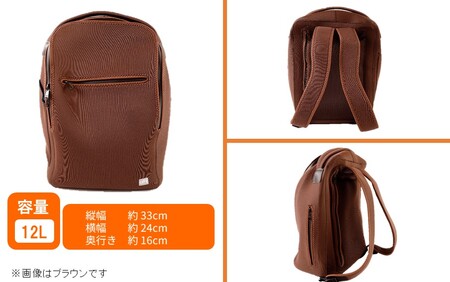 2532R-3_クロッツ バッグ 簡易防水リュック 12L / ブラック