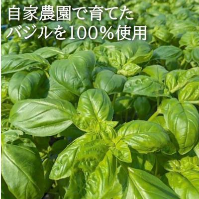 ふるさと納税 日高町 濃厚・無添加　バジルソース(ジェノベーゼソース)　瓶　100g×3本 |  | 01