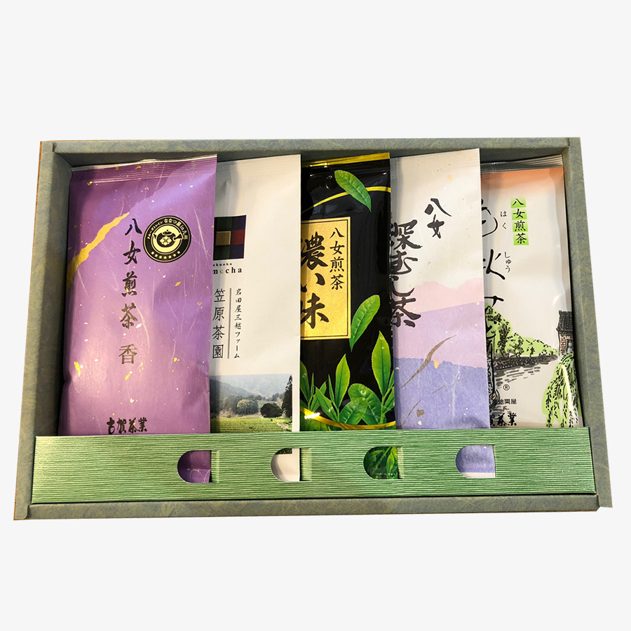 八女煎茶５本詰合せ