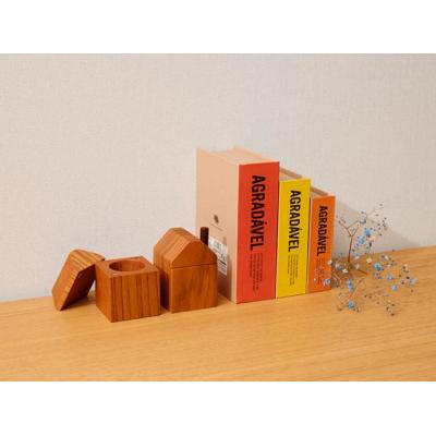 ふるさと納税 小牧市 えんとつ屋根のおうち型乳歯ケース (サクラ)[087Y10-02]