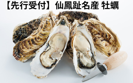 【先行受付】仙鳳趾名産 牡蠣 100g～149g×12コ+かきナイフ付き かき漁師直送 K1-3【配送不可地域：離島・沖縄県・信越、北陸・東海・近畿・中国・四国・九州】【1624400】
