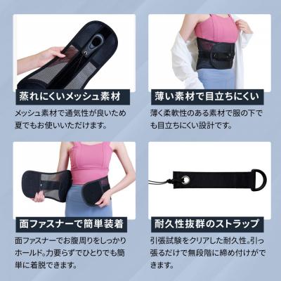 ふるさと納税 名古屋市 ハルクファクター 腰 サポーター ベルト Sサイズ (胴囲68〜78cm) 腰痛ベルト |  | 03