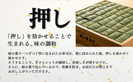 柿の葉寿司 4種8個入 | さば さけ あじ たい 奈良県 上北山村 お寿司 寿司 鯖 鮭 鯵 鯛 お土産 奈良県 上北山村