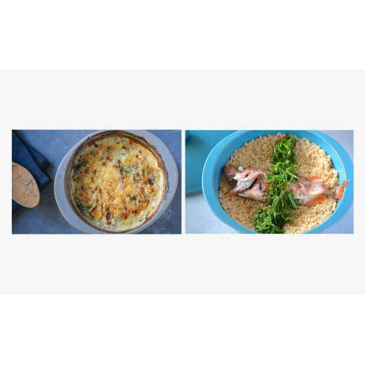 有田焼 おしゃれな万能鍋 5way pot グレイ 大小 2個セット 料理家 河瀬璃菜 おしゃれ土鍋 大容量の土鍋 コラボ オーブン 食器 直火 調理器具 キッチン用品 かわいい土鍋 ペア土鍋 まるぶ