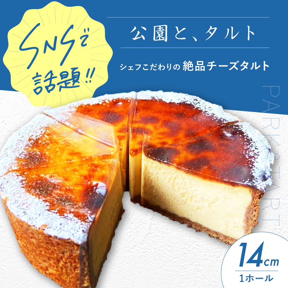 《公園と,タルト》数量限定！ シェフこだわりの絶品チーズタルト 4.5号サイズ タルト タルトケーキ チーズケーキ タルト生地 詰め合わせ ギフト 【数量限定】おやつタイムが特別になる！公園と,タルトの絶品お取り寄せグルメ 大阪府高槻市/公園と,タルト[AOCD004]