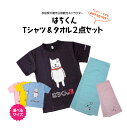 【ふるさと納税】80P7601 大館市観光キャラクターはちくんTシャツ＆タオル2点セット【配送指定不可】