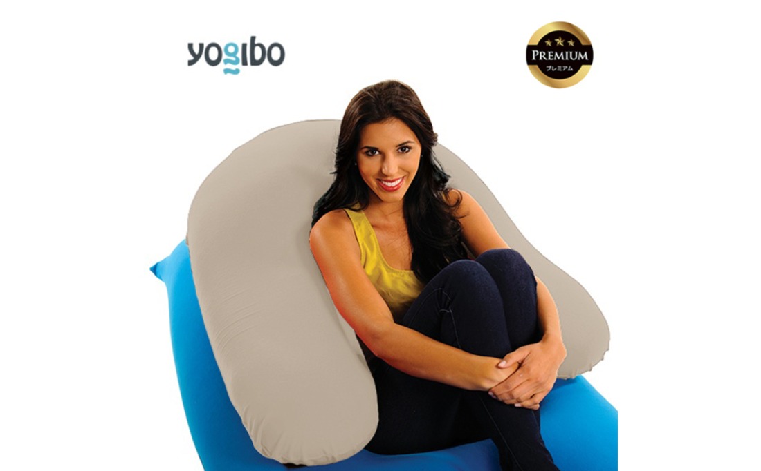 Yogibo Support Premium（ヨギボー サポート プレミアム）＜ライトグレー＞-[G786-15]