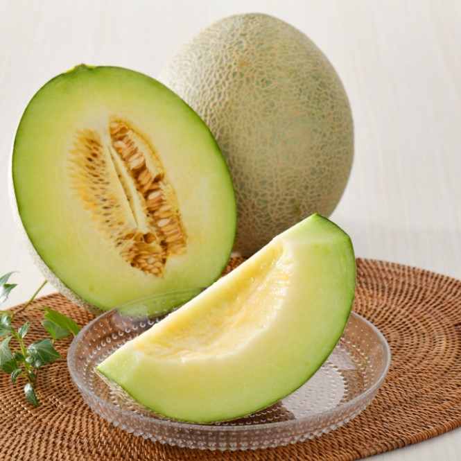 【2026年7月後半発送】 メロン 青肉 5kg程度 (4～6玉)