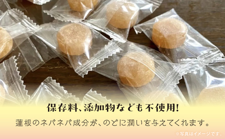 琉球蓮根のど飴 (100g) × 5袋 セット [ 国産 無添加 保存料不使用 添加物不使用 ] | 自然栽培の蓮根と甜菜糖でつくったのど飴 体に優しい | NATURAL TONE | のどあめ あ