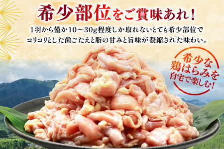 鶏肉 若鶏 はらみ 2kg 鶏はらみ [ミヤケイフード 宮崎県 美郷町 31bp0021] 鶏 肉 ハラミ 冷凍 小分け