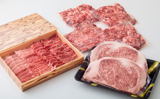  宮崎牛キングセット(2.6kg) 　 TF0287