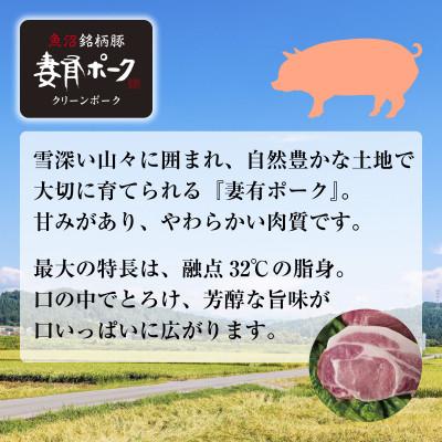 ふるさと納税 十日町市 妻有ポーク 豚ロース 酒粕漬け 100g×4個 ポーク ブランド豚 お取り寄せ 新潟県 十日町市 |  | 02
