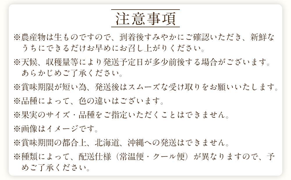 和歌山の旬の果実を 奇数月にお届け全6回定期便【TM49】