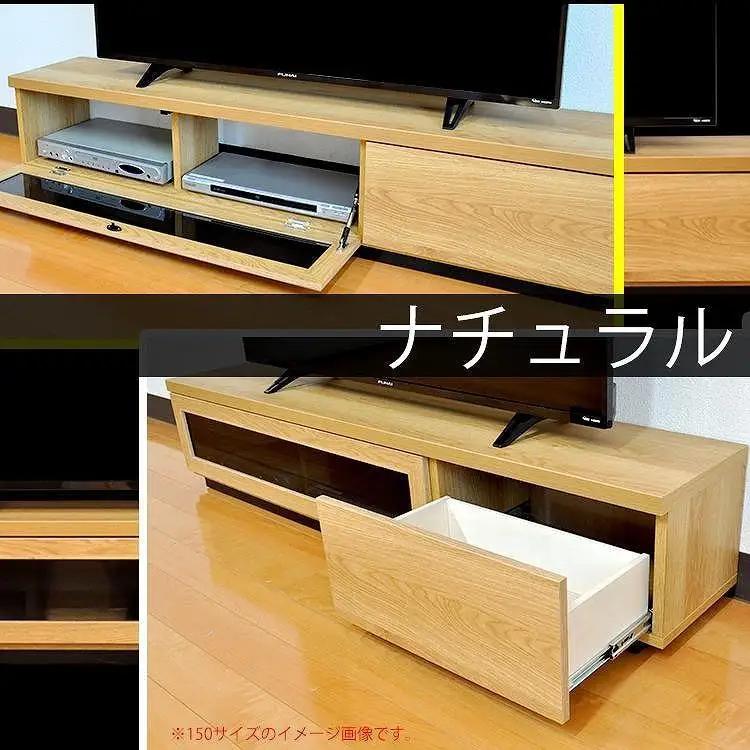 テレビ台 完成品 大川家具 テレビボード 180cm（ナチュラル）国産 スワッグ 奥行30 スリム おしゃれ ローボード モダン 収納 TVボード TV台