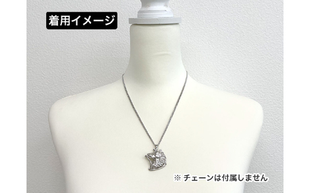 純プラチナ製(Pt999) 『ボルゾイ』ペンダント ALPER029