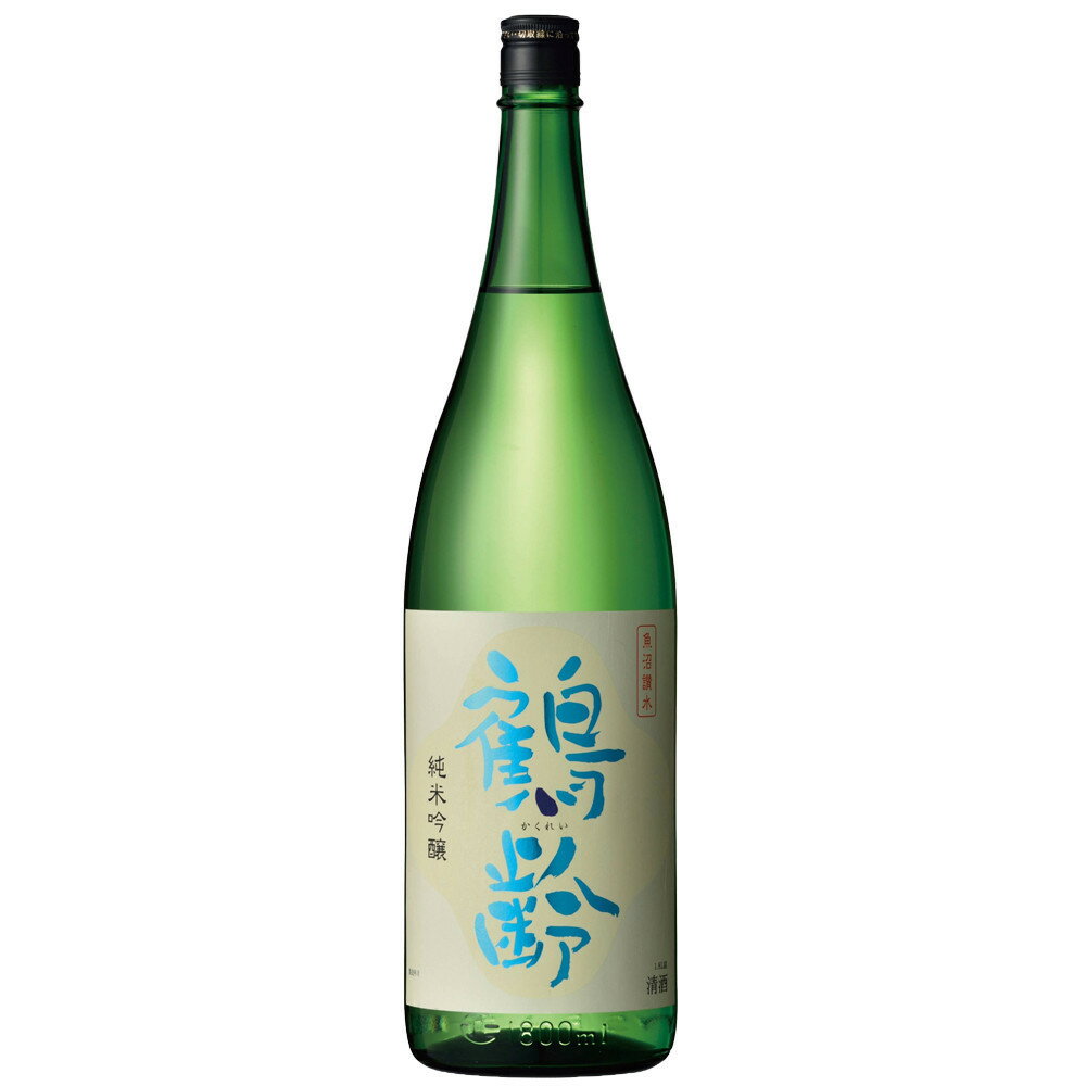 【ふるさと納税】酒 日本酒 純米吟醸 鶴齢 1本 × 1800ml | お酒 さけ 人気 おすすめ 送料無料 ギフト